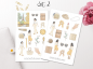 Preview: Girls Paris Sticker Set